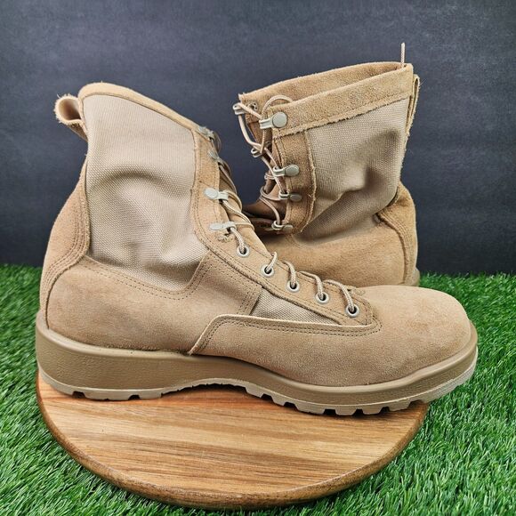 Belleville 790V Gore-Tex Combat Flight Boots Vibram Mens 12.5 W Tan USA Military main image 7